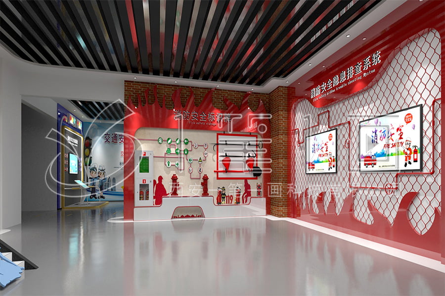 法院法治教育基地效果圖